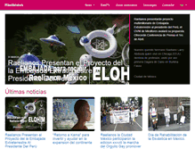 Tablet Screenshot of es.raelianews.org